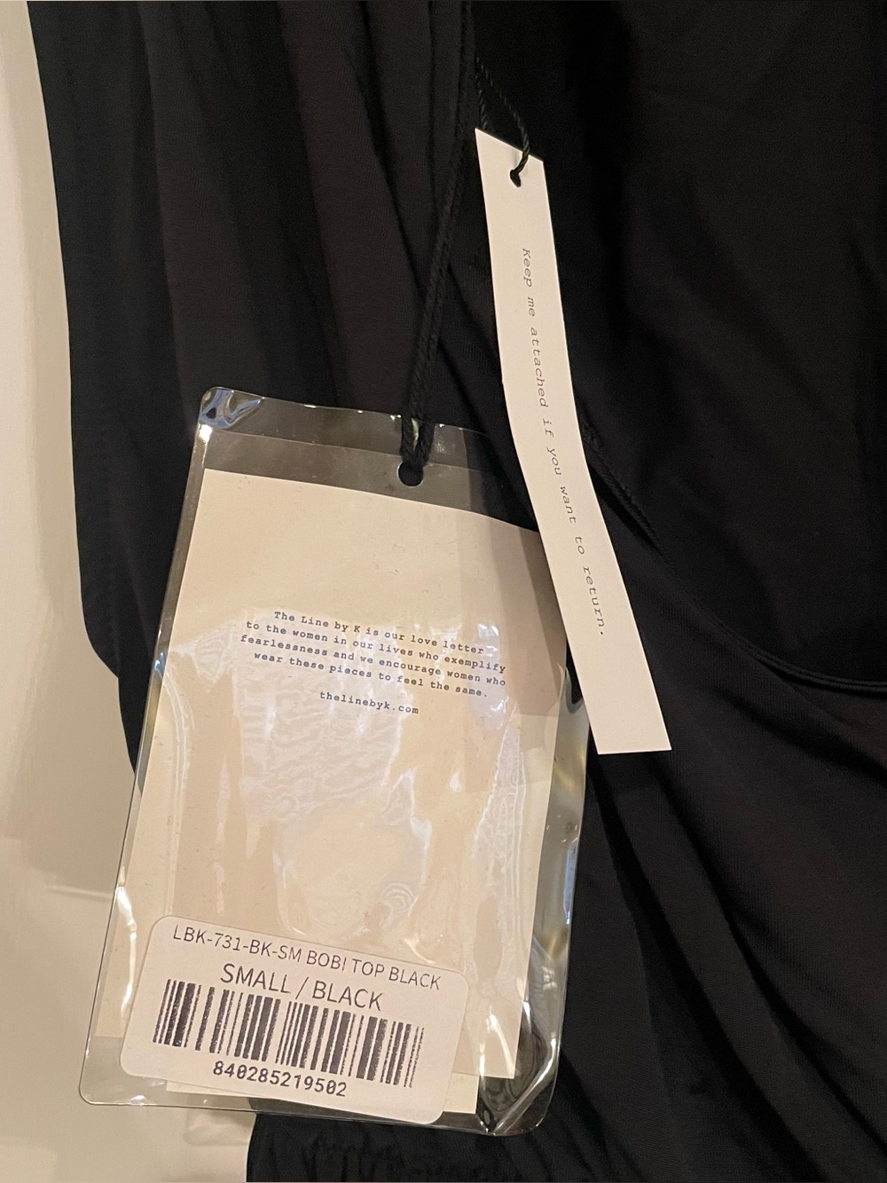NWT The Line by K | Bobi Top - Black - Picture 5 of 7